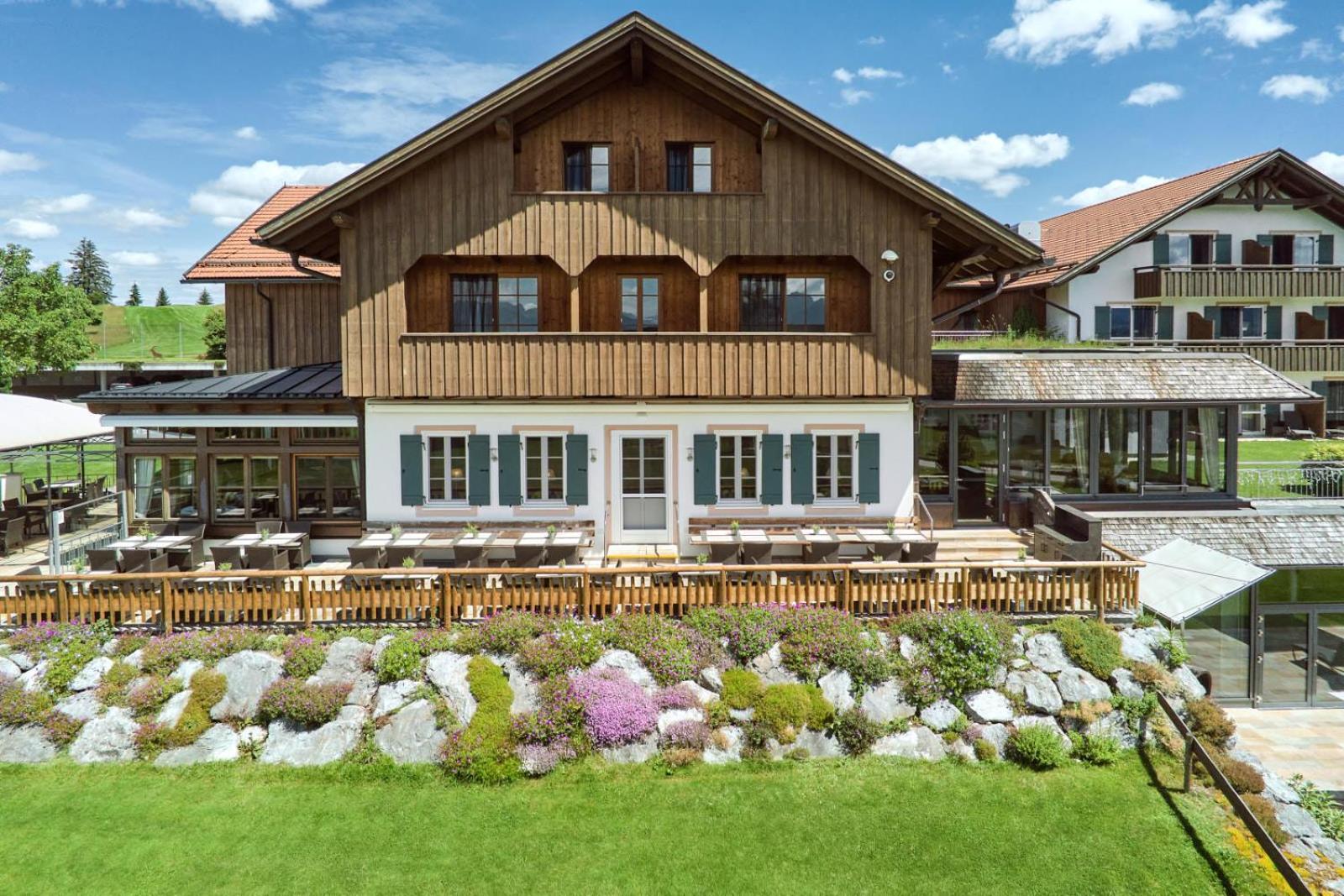 Hotel Auf Der Gsteig Gmbh Lechbruck Exteriér fotografie